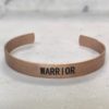 Brushed Copper "Warrior" Bracelet